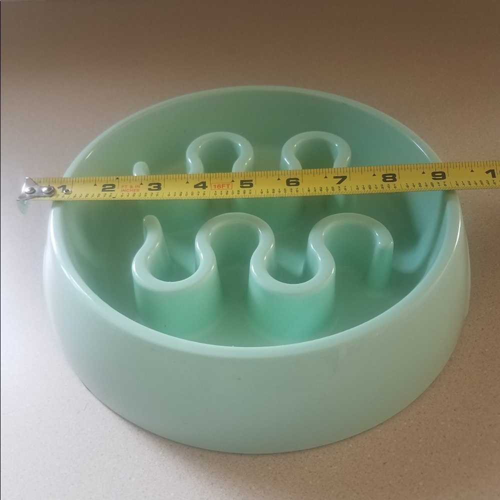 Slow feeder pet dish